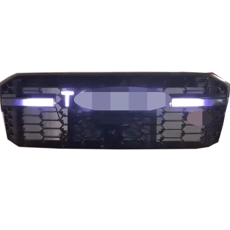 

Modified lc300 GR Off Road Car Black Grill Front Bumper e With led Light For Land Cruiser SPORT