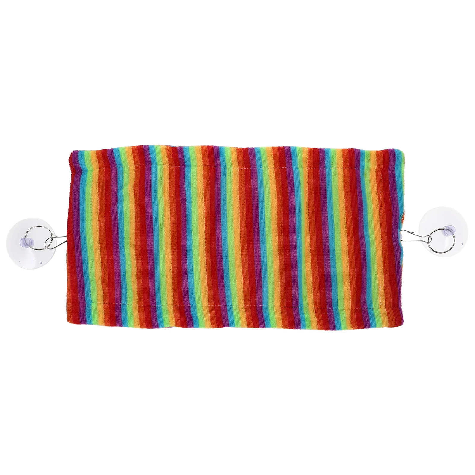 

Small Animal Reptile Hammock Breathable Wear-Resistant Lizard Snake Hanging Bed Pet Swing Resting Mat with Suction Cup