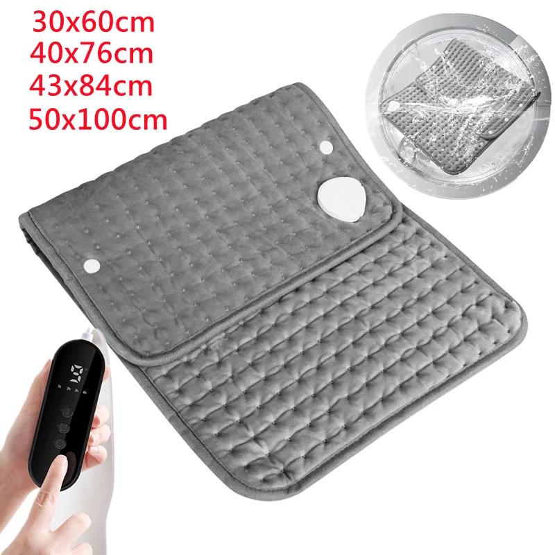 Heating Pads for Back Abdomen 9-Level Hot Compress Waist Hand Warmer with Digital Display Thermostat Heater Warming Back Relax