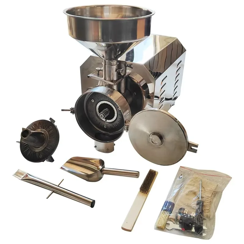 Penggiling Listrik 2.2kW/3HP untuk Penggilingan Tepung Rumah Tangga - Cocok untuk Produksi Tepung Gandum, Biji-bijian, dan Bumbu Bubuk