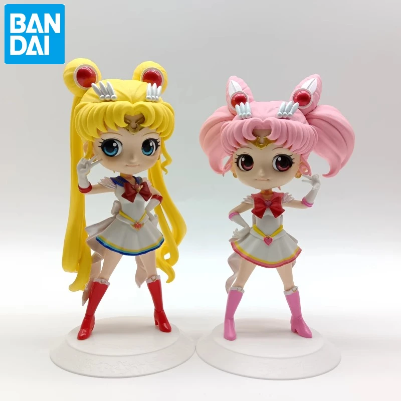 

Bandai Genuine Handmade Beautiful Girl Warrior Super Sailor Moon Anime Model Toy Collection Doll Gift