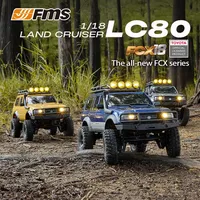 Fms Fcx 1/18 Lc80 Cruiser  All-new Off-road Four-wheel Drive Rc Climbing Vehicle Remote Control Electric Simulation Car Model