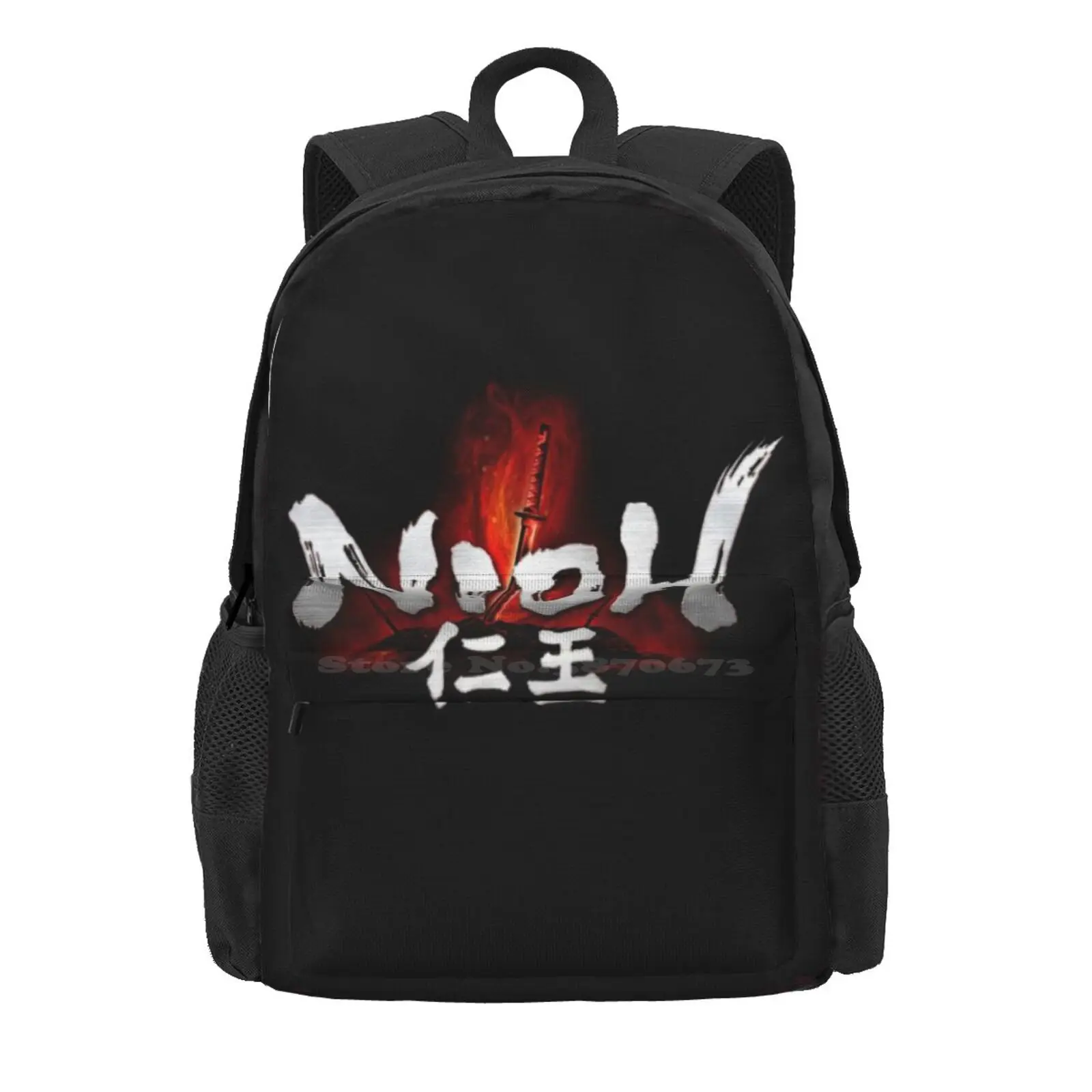 Nioh Hot Sale Schoolbag Backpack Fashion Bags Video Game Samurai Team Stea Kou Shibusawa Hidehiko Nakajima Fujita Hiroyuki Nishi