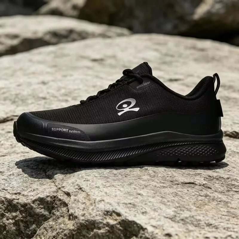 

Spring New Wide Toe Waterproof Outdoor Off-road Running Shoes Wear Resistant and Shock-absorbing All Terrain Men's Sports Shoes