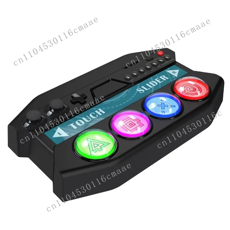 

With Touch Bar LED Light Future Tone DX Gamepad for PS5 PS4 Joystick Controller