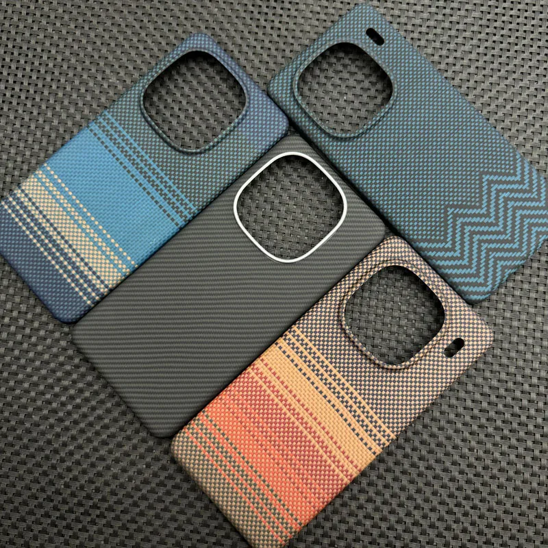 

Used inIQOO13Kevlar mobile phone shell13proAramid fiber protective case business simple wear-resistant carbon
