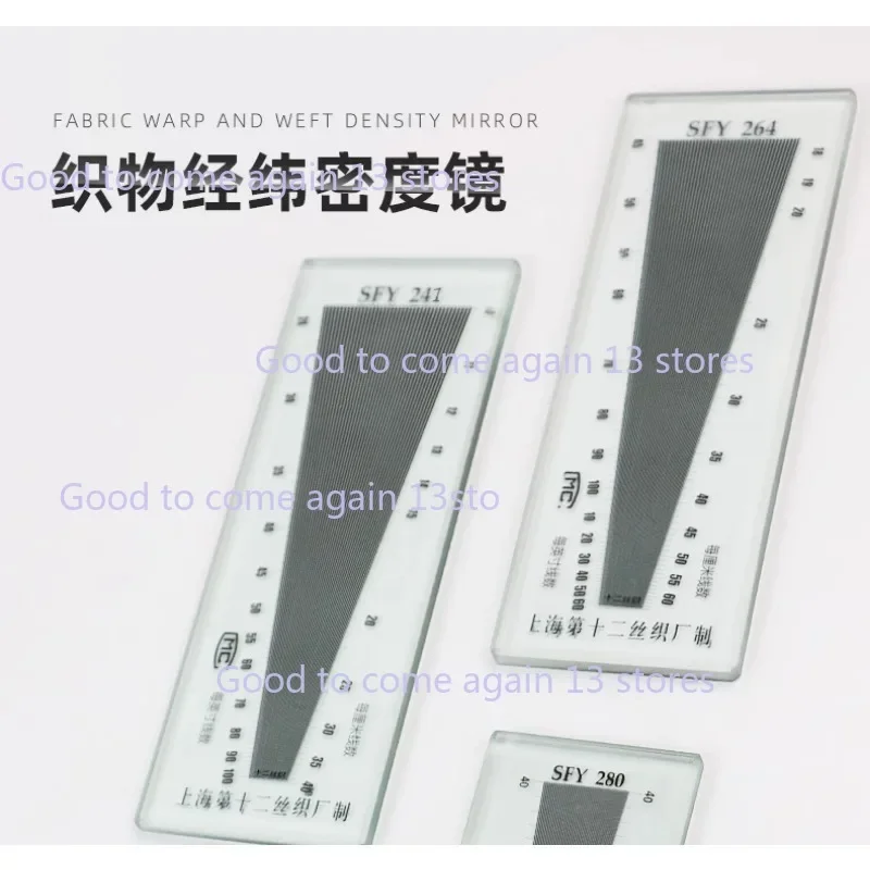 Fabric Density mirro Glass Fabric Weft Warp Density Mirror Warp and Weft Density Scale Measuring Instrument