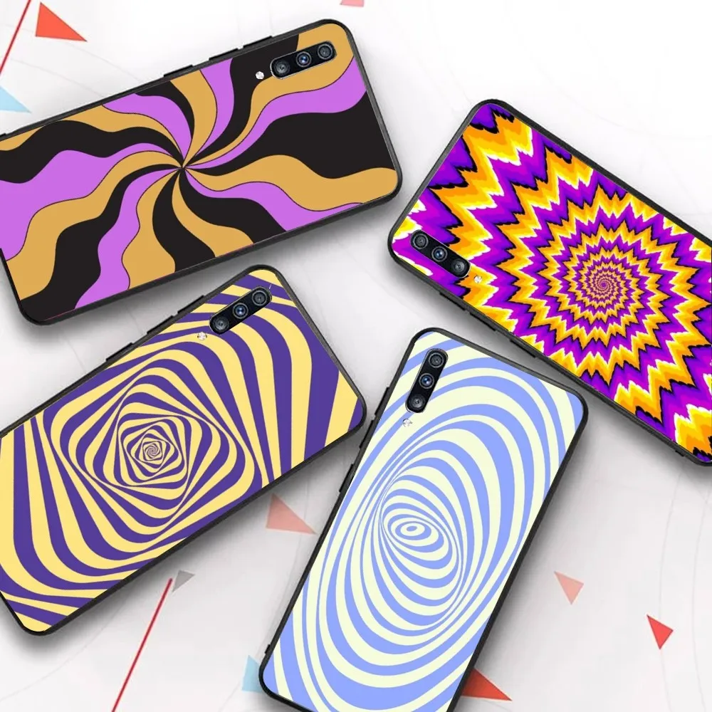 Fashion Swirl Pattern Phone Case For Samsung A 10 11 12 13 20 21 22 30 31 32 40 51 52 53 70 71 72 73 91 13 Shell