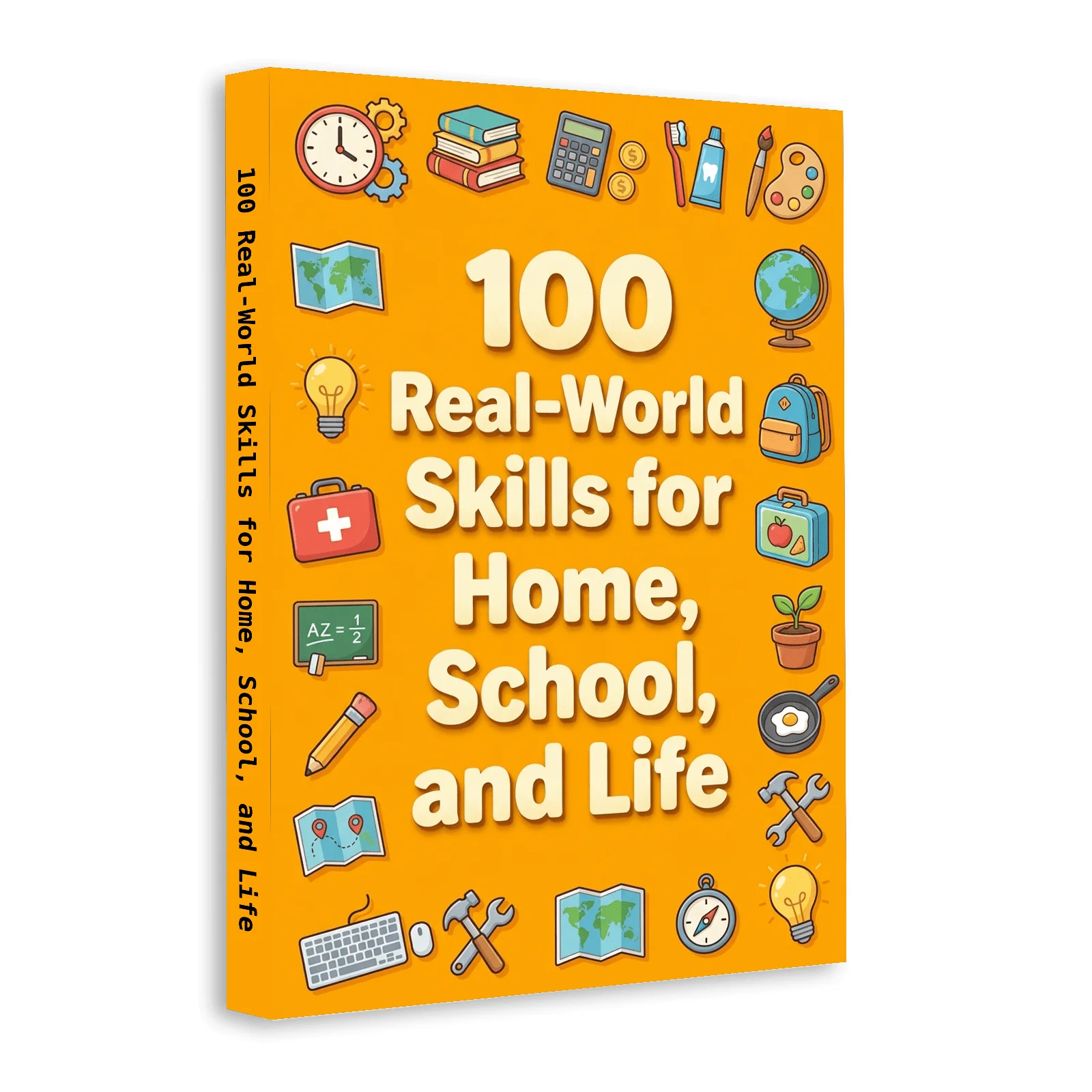 100 Real-World Skills for Home, School, and Life: Essential Life Skills for Kids—Confidence, Responsibility, Problem-Solving