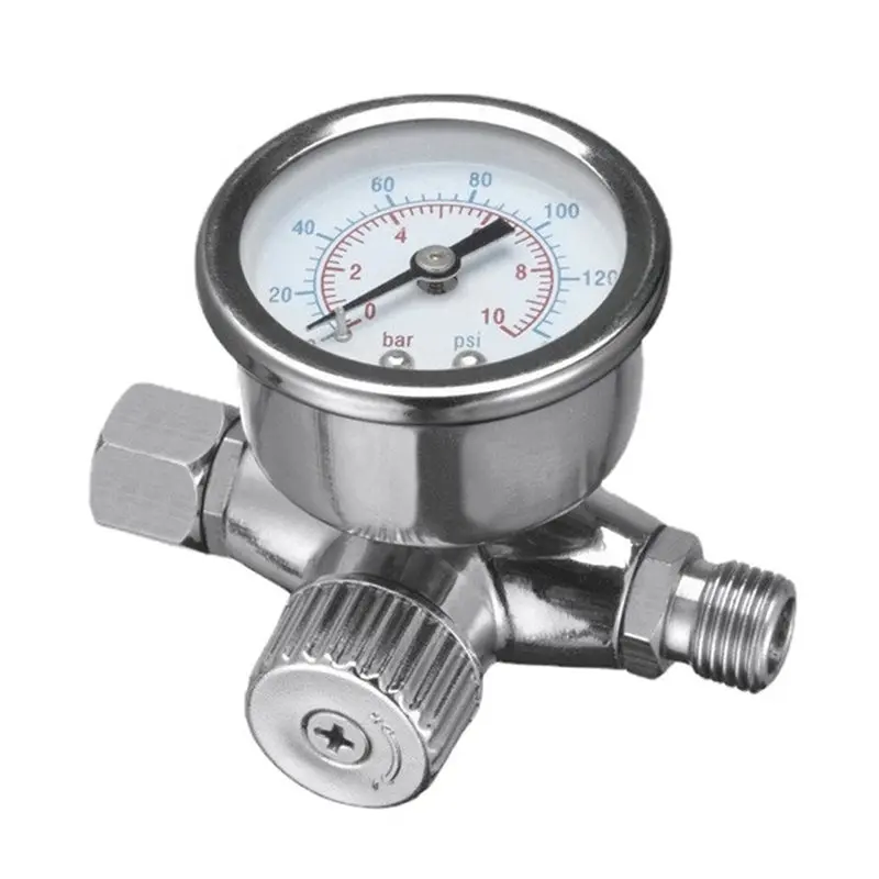ตัวปรับแรงดันลม AC88-2X พร้อมเกจวัดแรงดัน คุณภาพพรีเมียม สำหรับเครื่องพ่นลม พร้อมเกจวัด ขนาด 1/4 นิ้ว