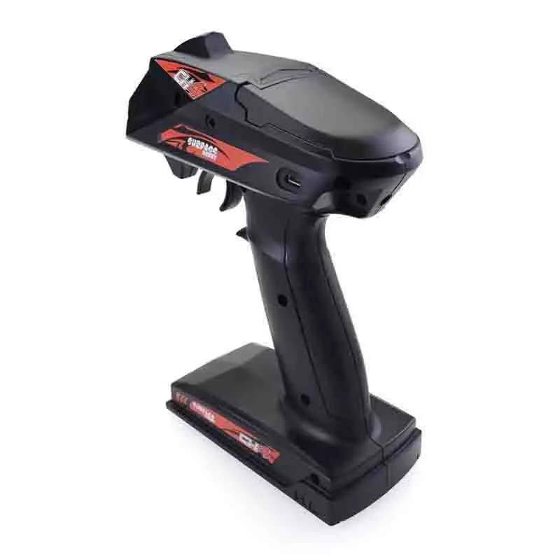 Surpass Hobby 2.4G 4CH Super Response Radio System Sender mit Empfänger für RC Car Boat Tank
