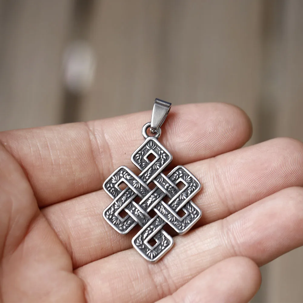 024 New 316L Stainless Steel Unique Viking Celtic Festival Pendant Necklace For Man Women Animal Jewelry For Teens Gift