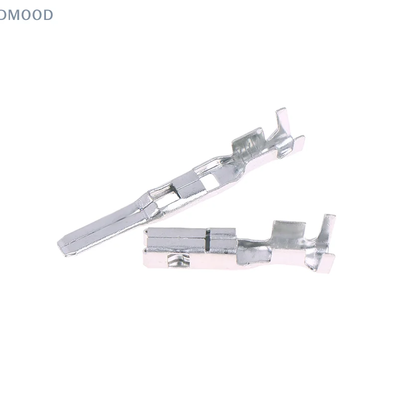 Bundle of 10, ECU Brass Crimp 2.8MM Wire Terminal Pin for DJ627-2.8A DJ616A-2.8*0.8B Connector