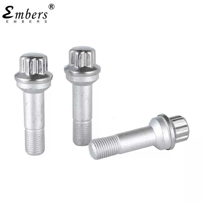 Embers High Quality 10.9 For Mercedes-Benz Wheel Anti-Theft Bolts Car Accessories 10PCS