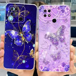 For Xiaomi Redmi 10C Case Cute Cat Alien Cartoon Cover  Soft Slim Phone Casing For Xiaomi Redmi 10C 10 C Redmi10 Fundas Bumper