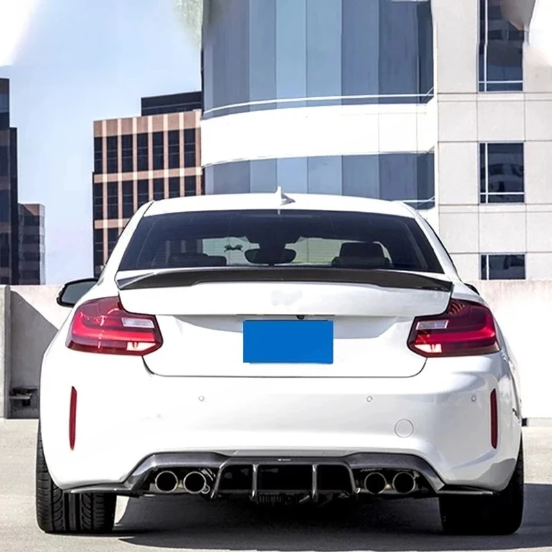 

Carbon Fiber V-Style Rear Diffuser Lip Spoiler M2 F87 M2C 2014-2021 Exterior Accessories