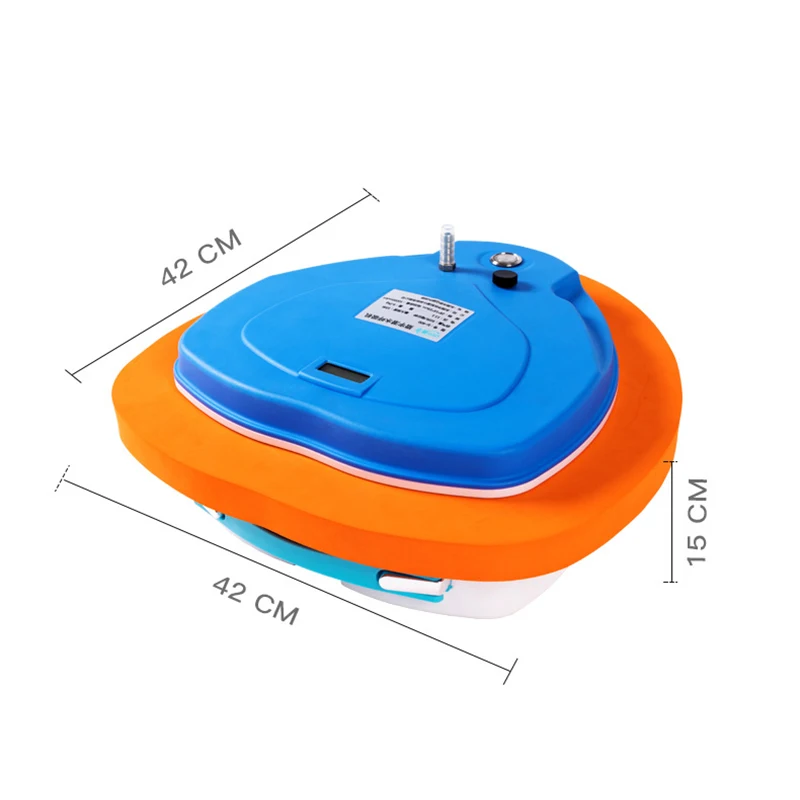 Imagem -02 - Armadilha Subaquática do Equipamento do Snorkel Apoio Móvel do Ventilador Inverno Tempo o Mais Profundo 2.75h Ajuste para o Mergulho do Gelo