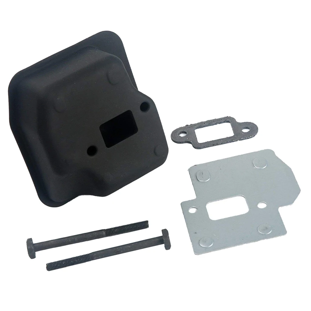 

Глушитель с комплектом монтажных прокладок и болтов для бензопил 021 023 025 MS210 MS230 MS250, новый