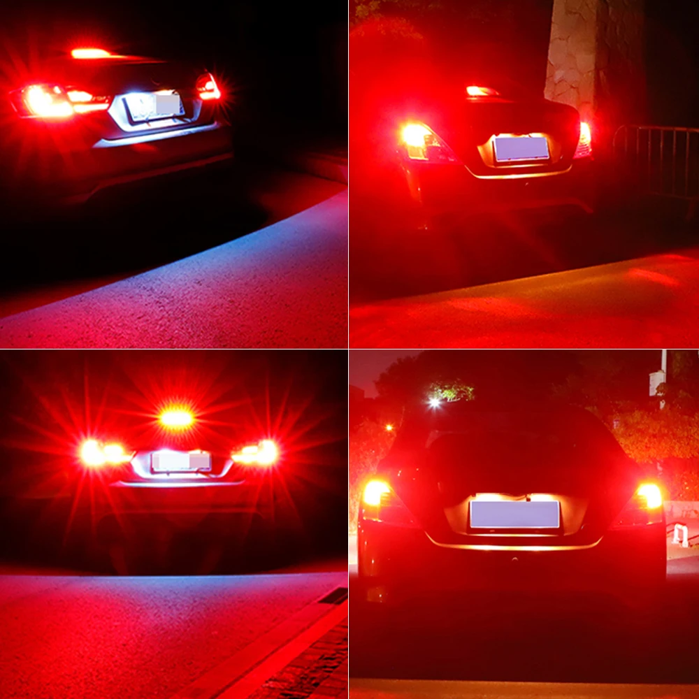2 قطعة LED ضوء الفرامل مصباح P21/5 واط 1157 BAY15D لكيا سبورتاج الأطياف 5 ماجنتيس ريو 5 سول فورتي روندو سورينتو سيدونا أوبتيما