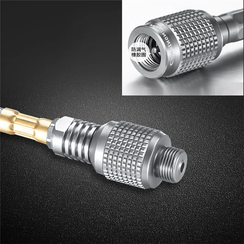 

ABAE-Burner Extension Pipe Camping Equipment Gas Tank Gas Pipe For Outdoor Camping Gas Stove Adapter
