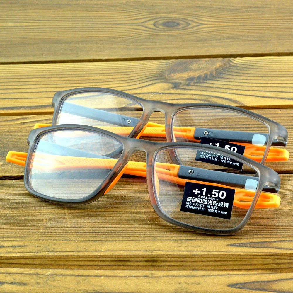 

NOMANOV Two Pieces!!! Worthy Deal Sport Photochromic Reading Glasses Really Young Style +1 to +4