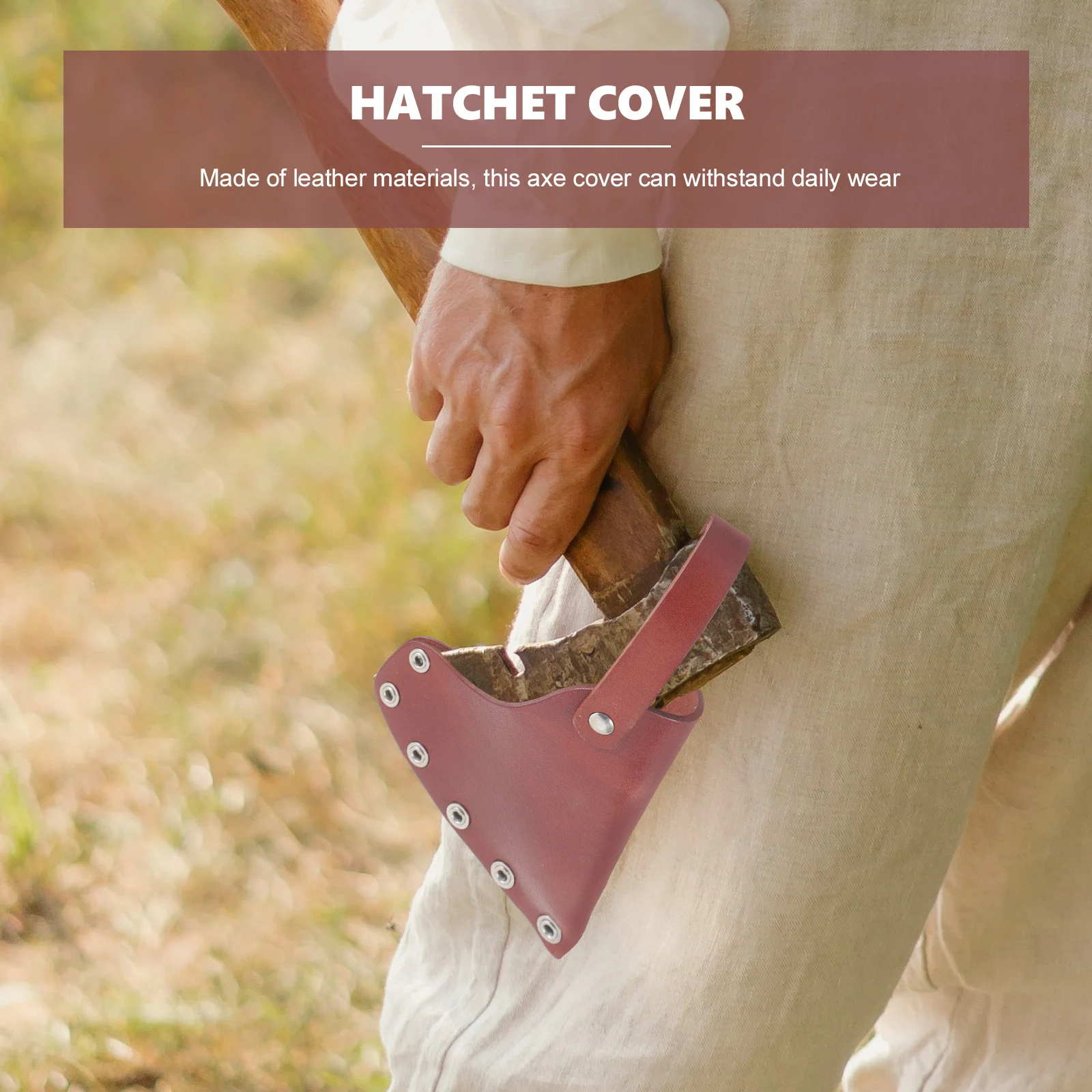 

Axe Sheath Protective Cover for Hatchet Outdoor Tools 12x10cm Portable Durable Tool Case Camping Hiking Hunting
