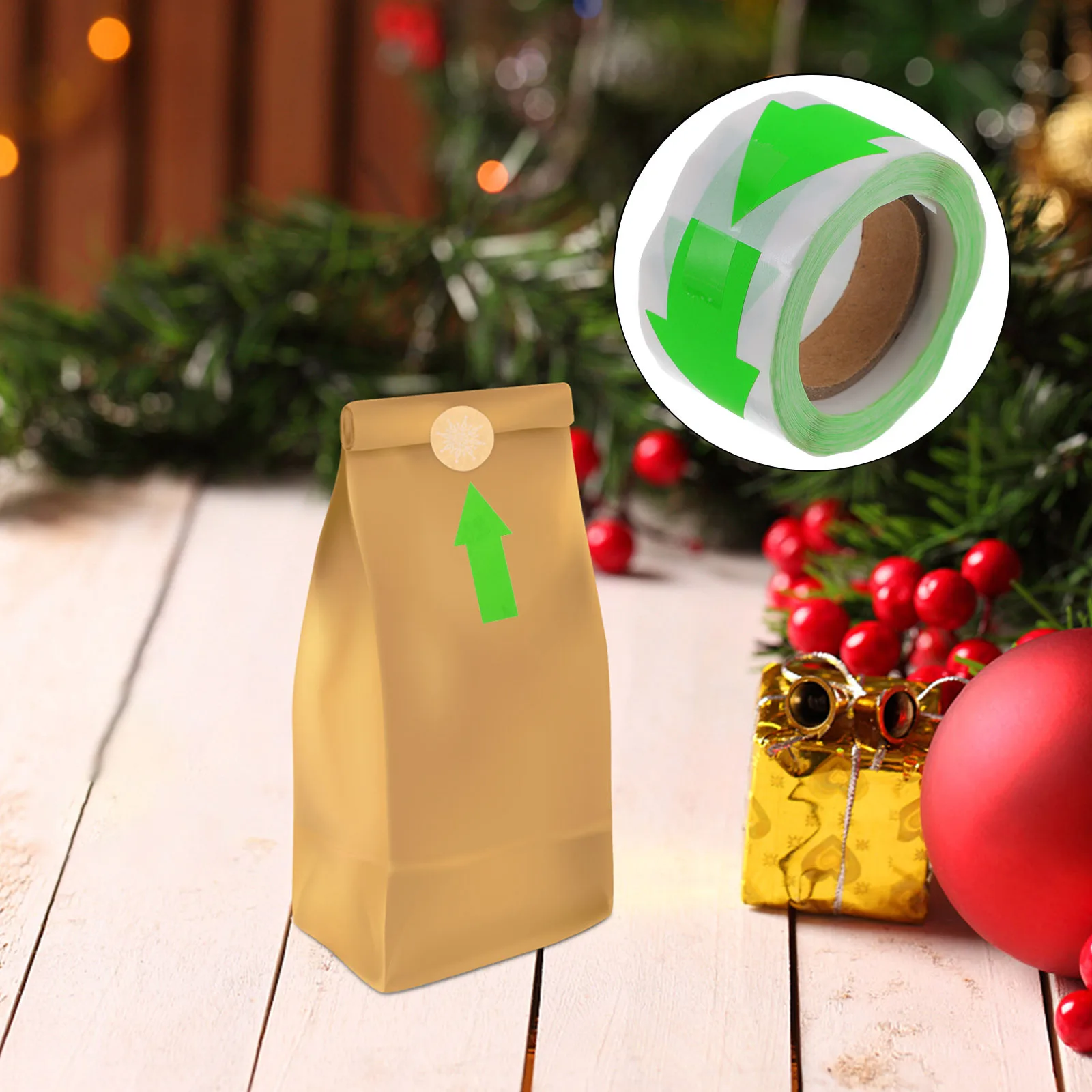 Decorative Arrow Stickers for Gift Sealing Paste Candy Bags Biscuit Wrapping Perfect for Party Use Sticker Labels