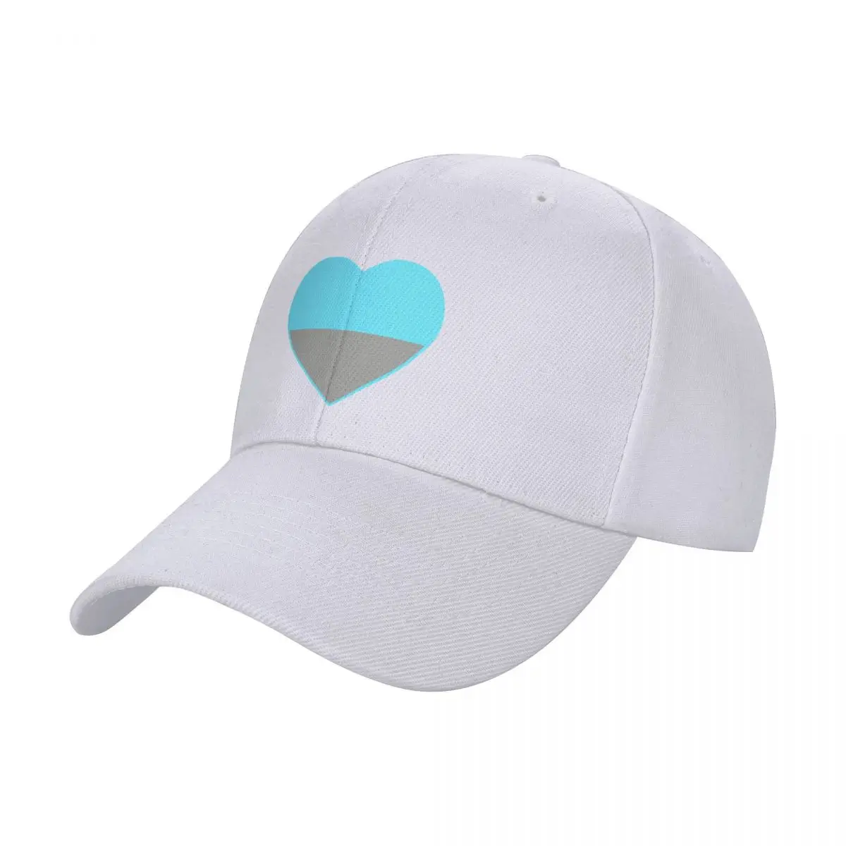 Pride Flag Heart Autosexual Baseball Cap beach hat Uv Protection Solar Hat Wild Ball Hat Women's Hats For The Sun Men's