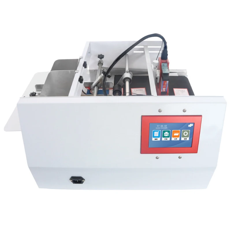 

Мини-чехол Струйный принтер Высокоскоростная печать фиников, номеров партии и QR-кодов Пластиковый пакет и маркировка картона Быстросохнущая