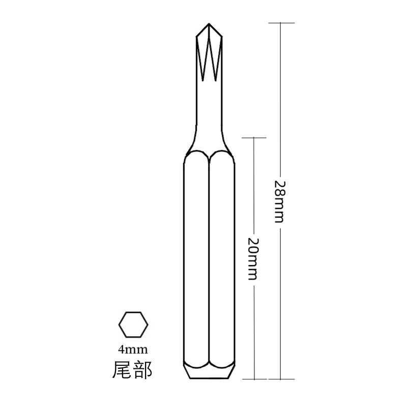 Precision C4 Driver bits for Xiaomi Mijia Electrical Screwdriver Torx Phillips Hex high-quality S2