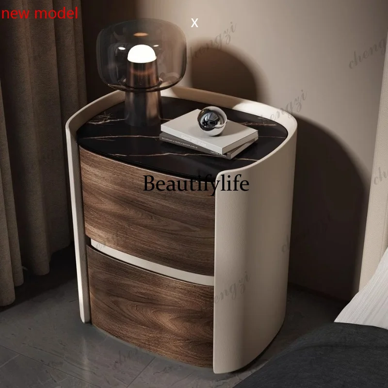 Dressers Mobile Bedside Table Organizer Modular China Decor Bedside Table Luxury Coffee Mesa De Noche Space Saving FurnitureN138