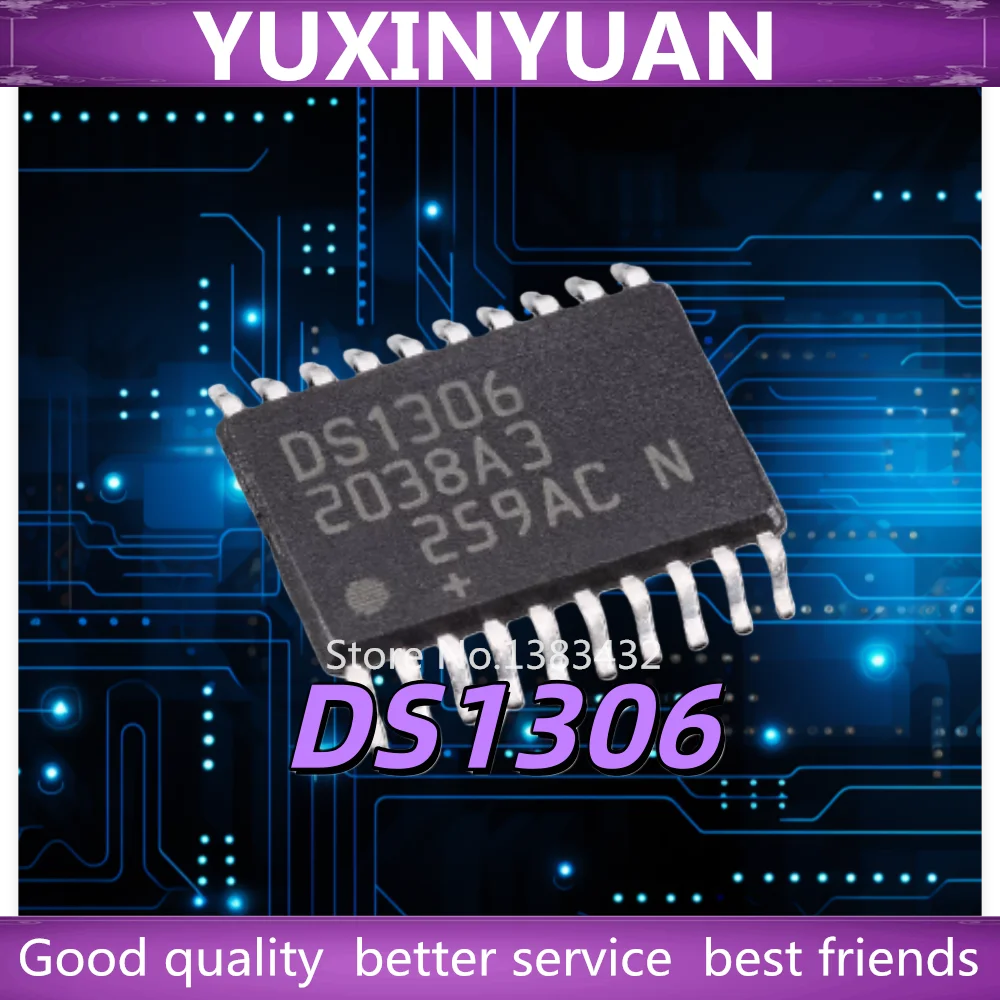 2Pcs DS1306N DS1306…