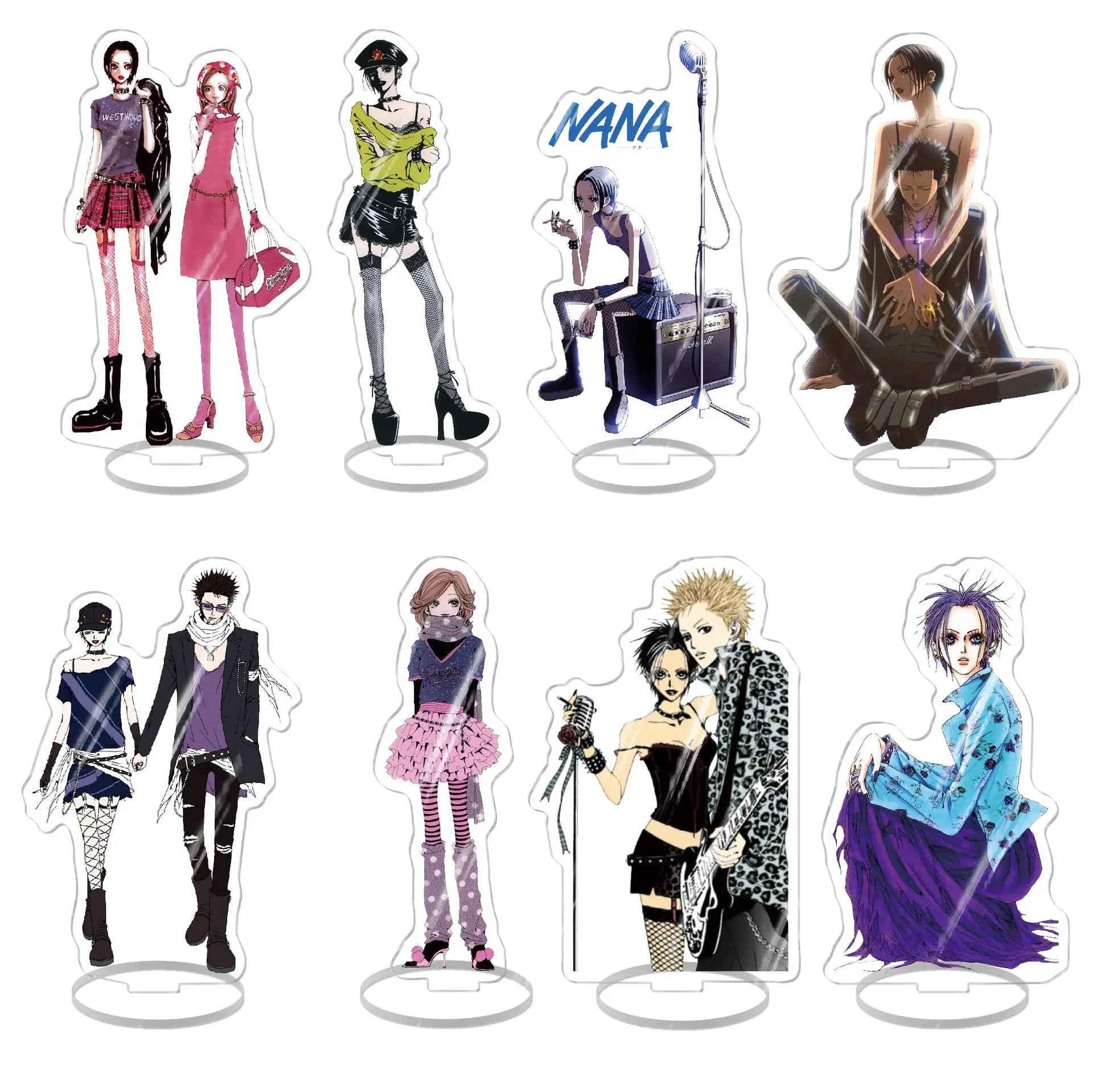 

Anime Nana Manga Yazawa Osaki Figure Display Acrylic Jewelry Fans Gifts Bag Pendant Keychains Stand Model Plate Collection