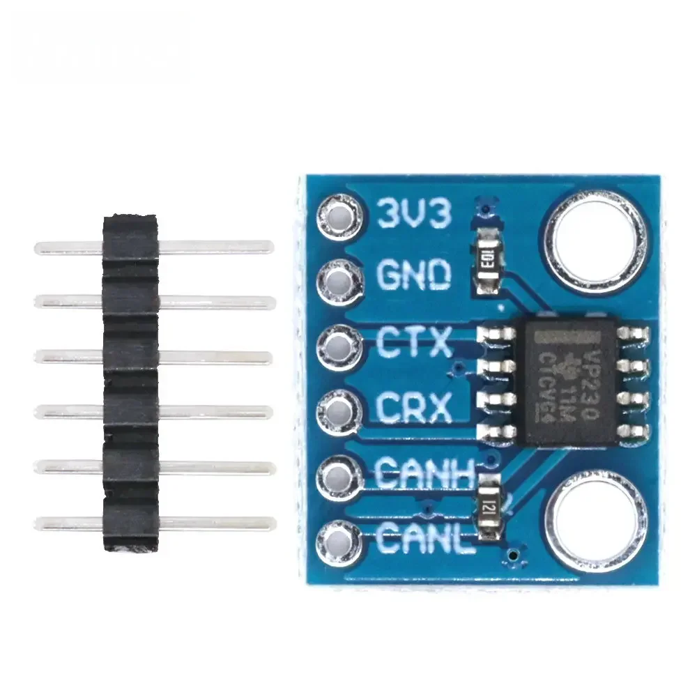CAN SN65HVD230 High-Speed 3.3V Transceiver Module with Thermal Shutdown Protection for Industrial Automation