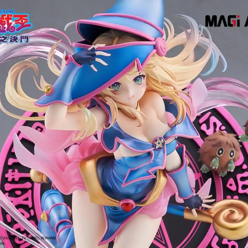 

In Stock Yu-Gi-Oh! Dark Magician Girl Action Figure Magi Arts Original Hand Made Toy Peripherals Collection Gifts Toys