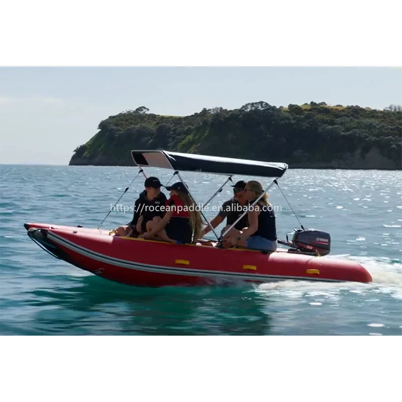 Cheap 3m-5m Inflatable High Speed Fishing Catamaran Rubber Assault Boat For Fishing