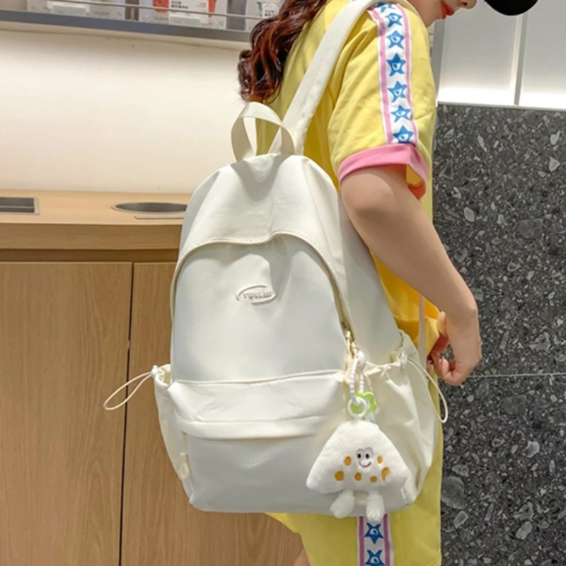 Women All-matching Backpack School Backpack Korean Styles Backpack for Travel