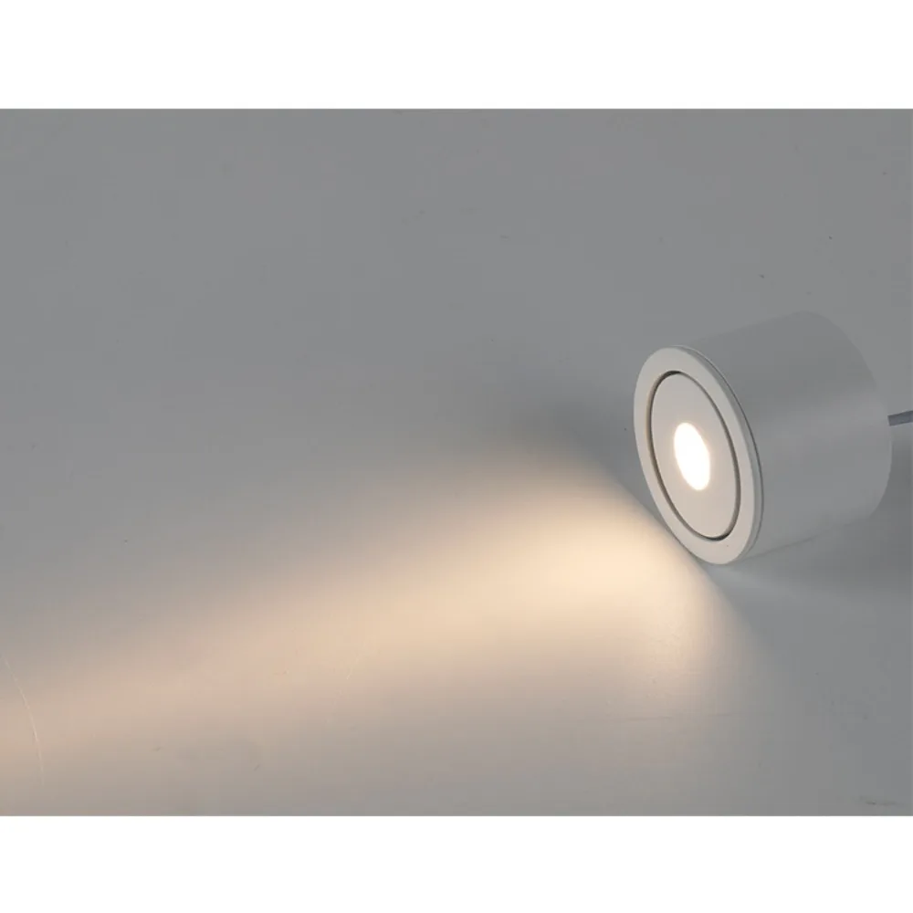 Светодиодный потолочный светильник JOYINLED с небольшими углами для поверхностного монтажа 3. ° /8 °   3W для создания коридоров Чайная комната Ресторан Спальня Прожектор