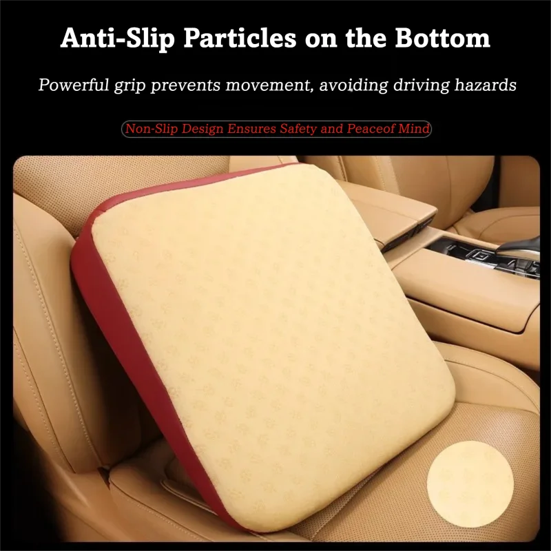 For Porsche Cayenne Macan 718 Panamera Taycan Seat Cushion Raiser – Improves Driving Vision & Ergonomic Design