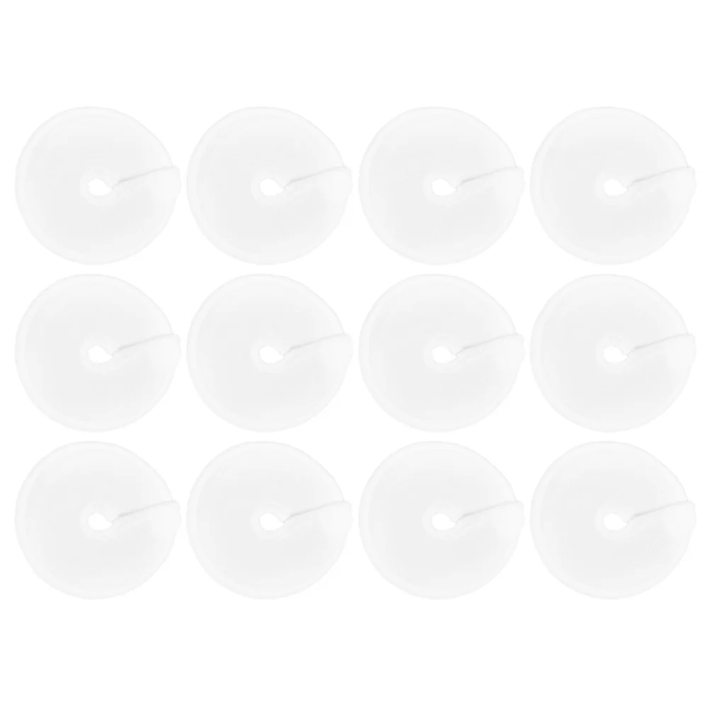 12Pcs G 모양 튜브 패드 대나무 섬유 부드러운 3 층 보호 커버 간호 용품 아기 수유 튜브 쿠션 재사용 가능