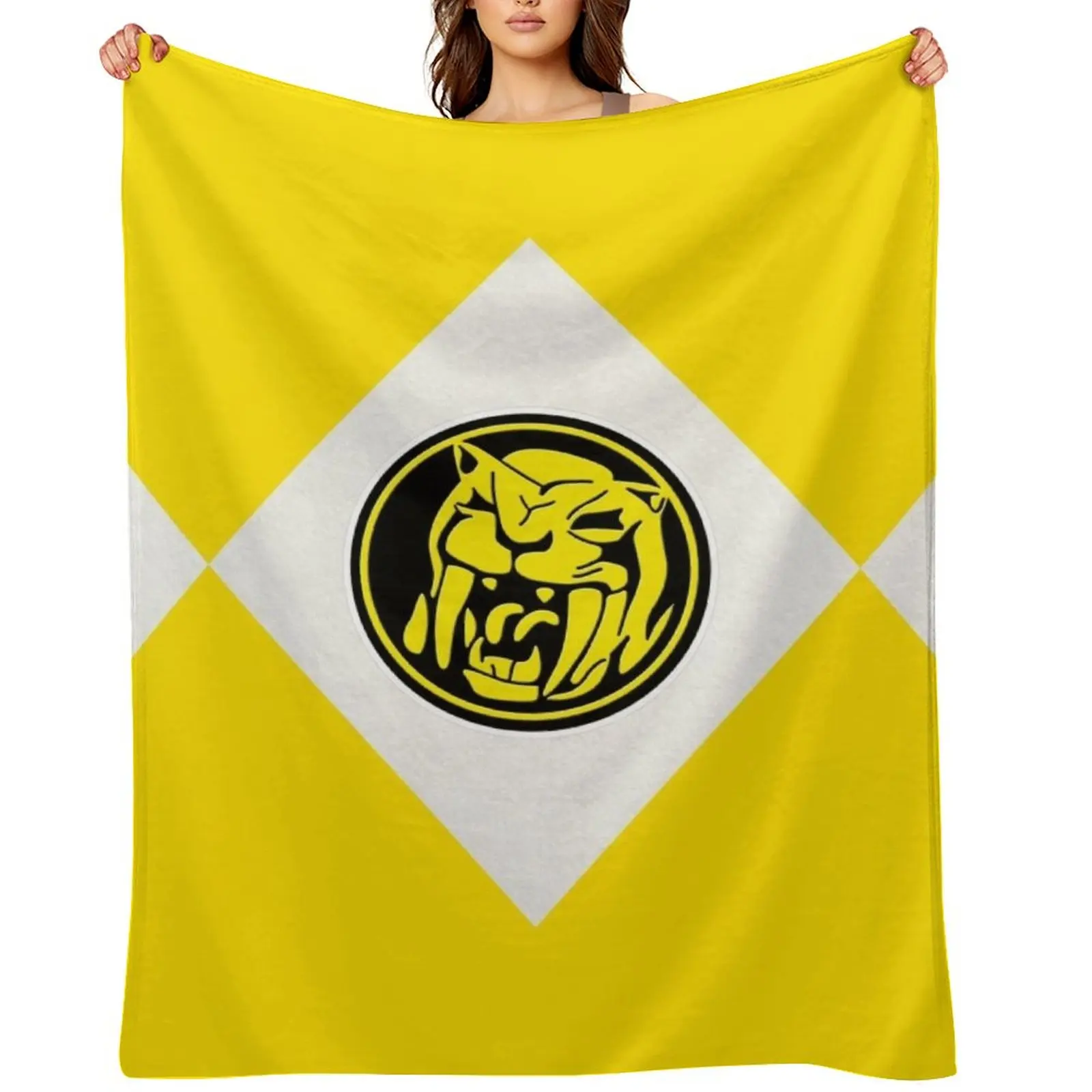 

Saber-Toothed Tiger Dinozord Throw Blanket Thermal Blankets For Sofas Softest Blankets For Bed Blankets