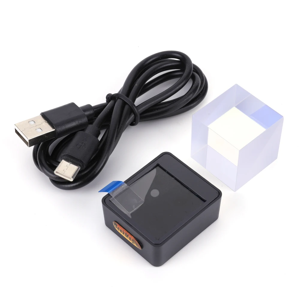 Jam Meja Hologram Kristal Kubus dengan Tampilan Foto, Stasiun Cuaca Pintar WIFI, dan Album Animasi GIF untuk Dekorasi Meja