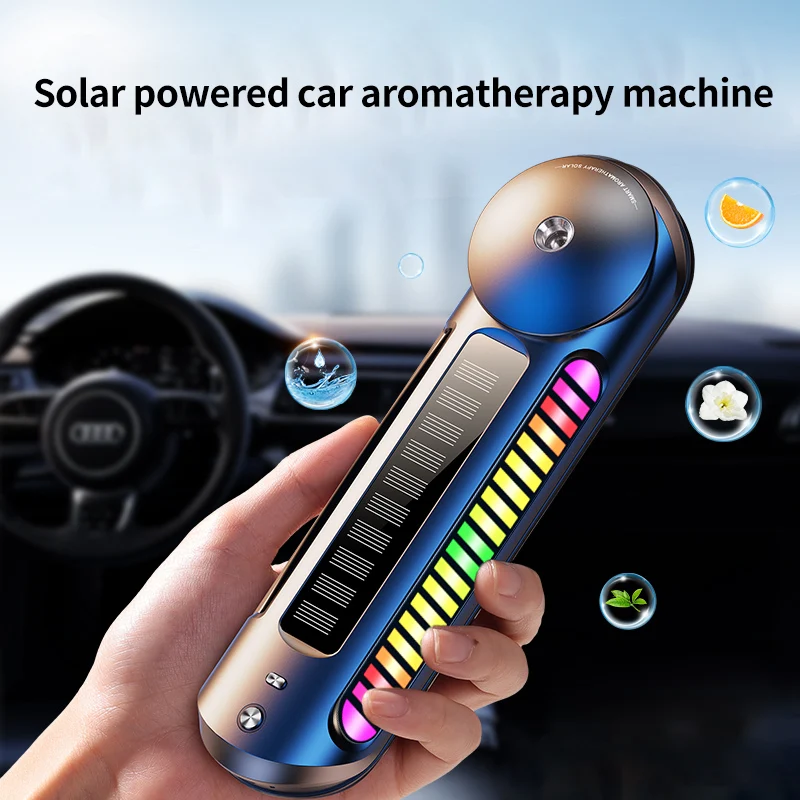 

Solar energy intelligent car mounted fragrance car perfume high-end pickup lamp automatic spray locomotive fragrance humidifier