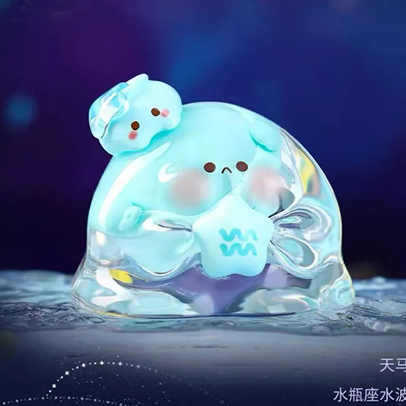 

Suplay Mystery Zodiac Series Shuibo Egg Wish Kawaii Mini Figure Collectible PVC Toy for Desk Decor Birthday New Year Gift