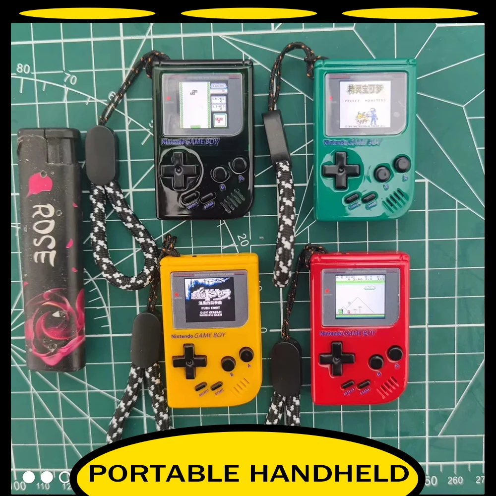 Mini GameBoy Portable Handheld Game Console 160*144 Screen Resolution Mini GB Game Console TF Card 100+ Game Boy custom Gifts