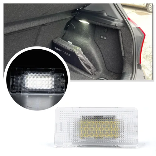 Luz Led de cortesía Interior para maletero de BMW, 1, 2, 3, 4, 5, 6 Series, E87, E81, E82, E88, F20, F21, F22, F23, F45, G30, G31, 1 unidad