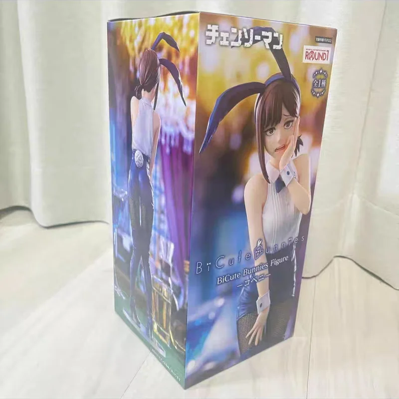 

[Genuine Original] In Stock Furyu Chainsaw Man Bicute Bunnies Figure Kobeni PVC Anime Figure Model Collector Figurine Toys Gift
