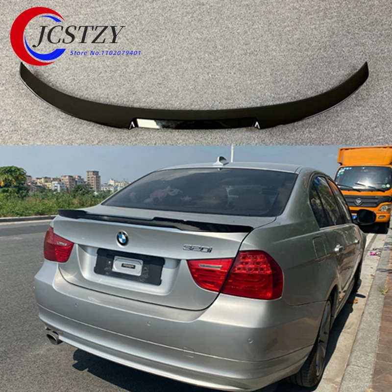 For bmw E90 spoiler E90 and M3 ABS rear trunk spoiler 318i 320i 325i 330i 2005-2011 E90 sedan rear wing