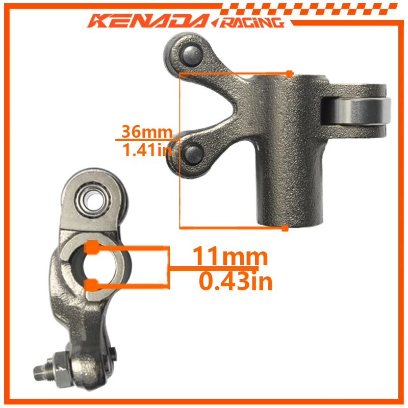 KENADA RACING Valve Rocker Arm Set For PCX/Click/Vario/ADV/AirBlade/Stylo 160 Lead 125 4V Giorno 14430/14440-KOR-V00 Engine Part