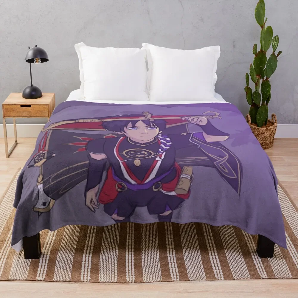 Scaramouche Throw Blanket Decorative Beds Plush Blankets